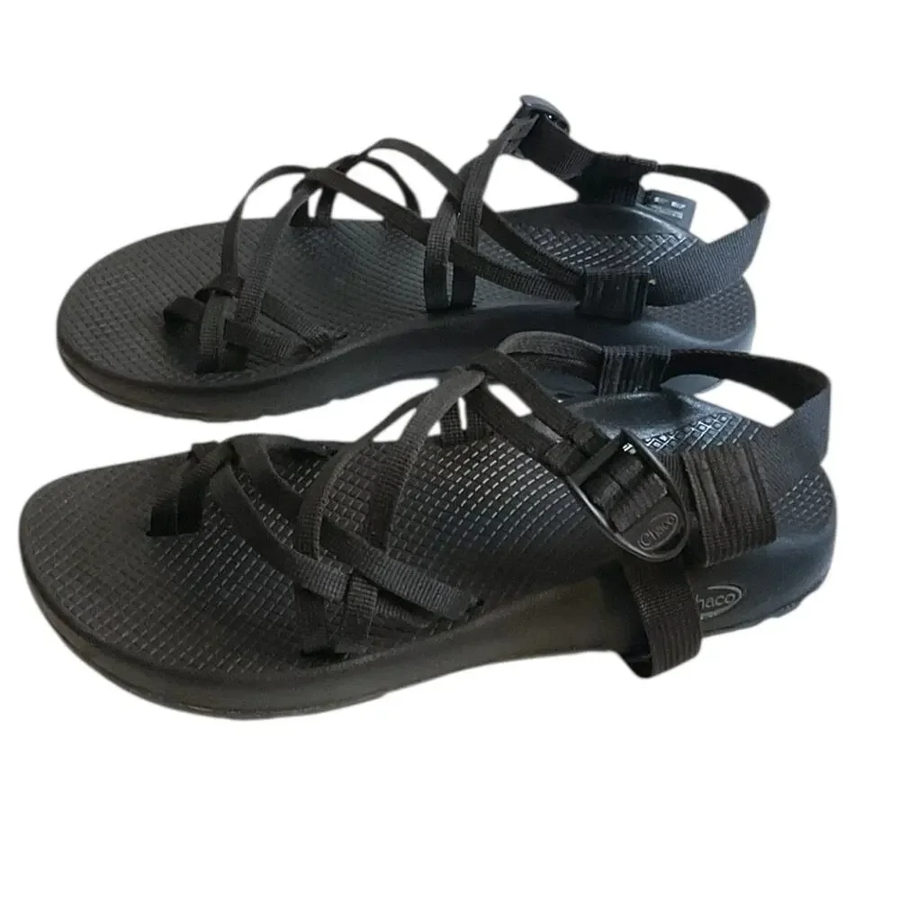 Chaco Z/2 Classic Women’s Black Sandals Size 11 Toe Loop Adjustable Strap Hiking - Picture 7 of 15